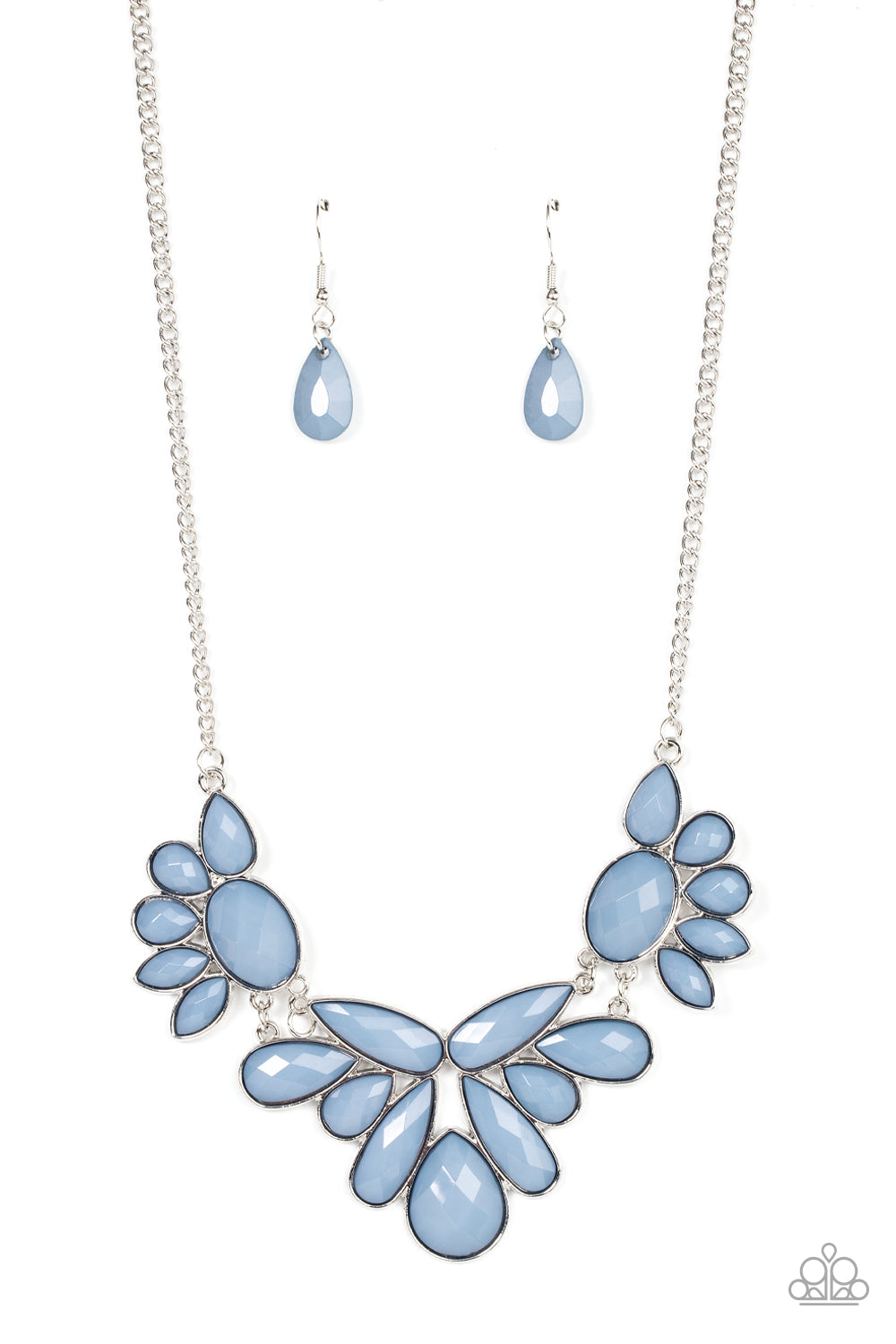 A Passing FAN-cy - Blue Necklace - Paparazzi Accessories