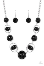 Load image into Gallery viewer, Eye of the BEAD-holder - Black Bead Necklace - Paparazzi Accessories
