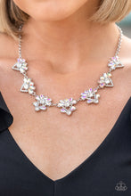 Load image into Gallery viewer, Extragalactic Extravagance - Iridescent Rhinestone Necklace
