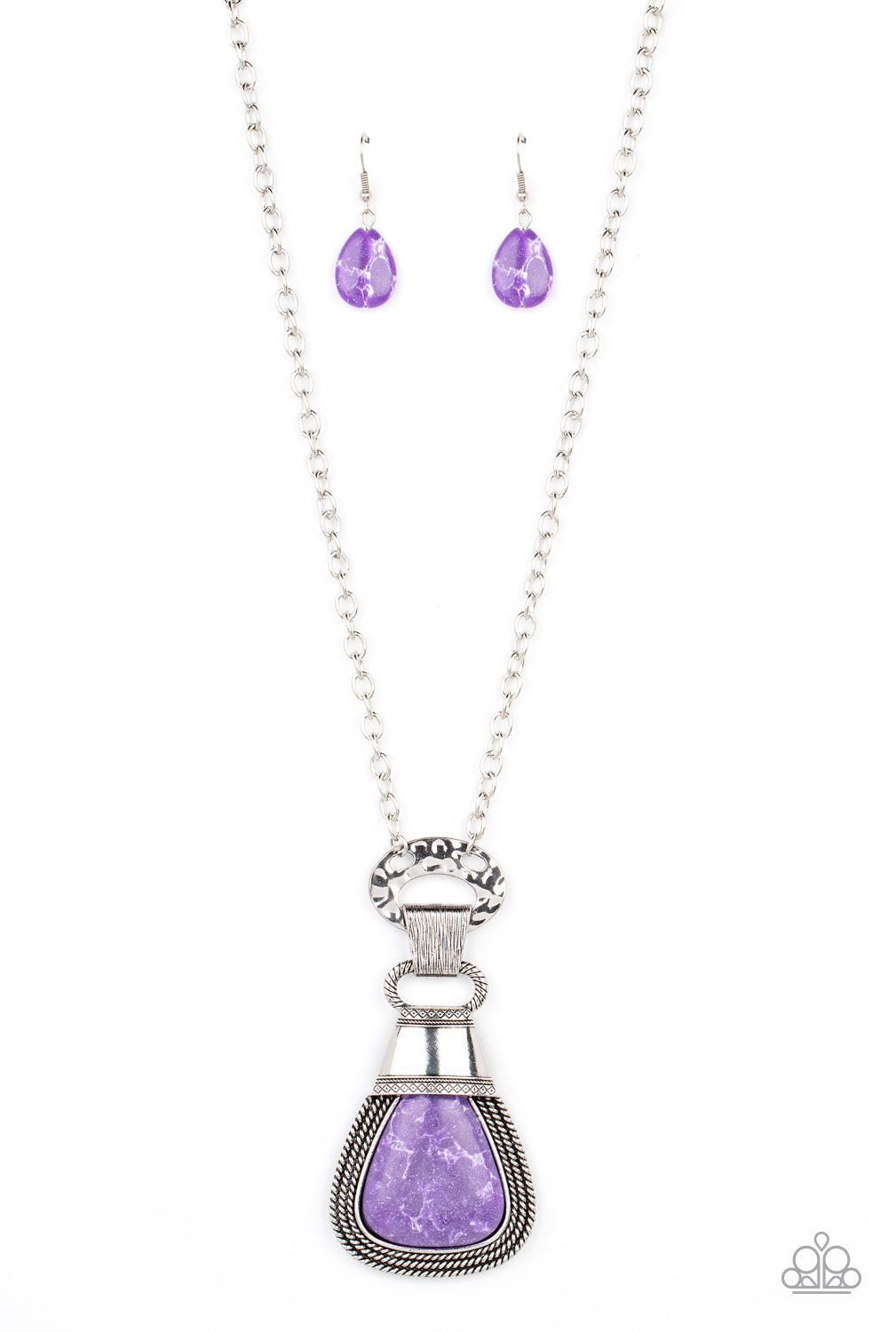 Rodeo Royale - Purple Necklace - Paparazzi Accessories