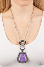 Load image into Gallery viewer, Rodeo Royale - Purple Necklace - Paparazzi Accessories
