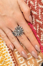 Load image into Gallery viewer, GROWING Steady Floral Silver Ring
