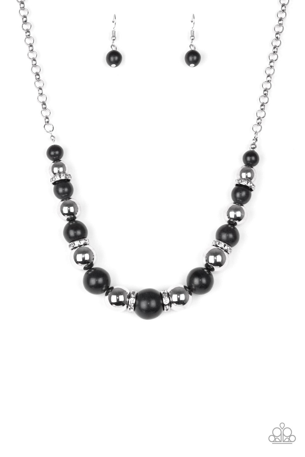 The Ruling Class - Black Necklace - Paparazzi Accessories