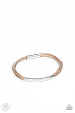 Load image into Gallery viewer, Modern Harmony Brown Bracelet - Paparazzi Accessories
