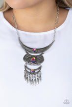 Load image into Gallery viewer, Lunar Enchantment - Multi Oil Spill Necklace - Paparazzi Accessories
