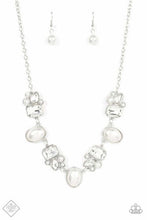 Load image into Gallery viewer, Sensational Showstopper Pearl and Rhinestone Necklace - Paparazzi Accessories

