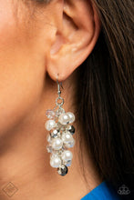 Load image into Gallery viewer, Pursuing Perfection White Pearl Earrings - Paparazzi Accessories
