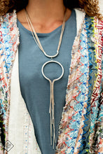 Load image into Gallery viewer, Trending Tranquility Brown Cording Necklace - Paparazzi Accessories
